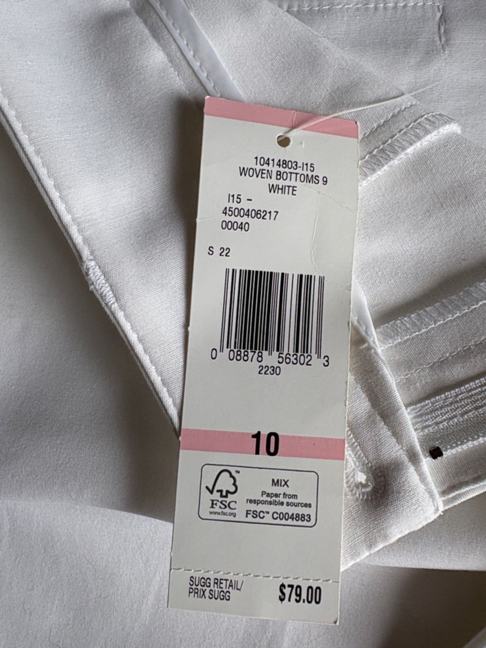 Jones New York White Dress Trousers - Picture 7 of 7